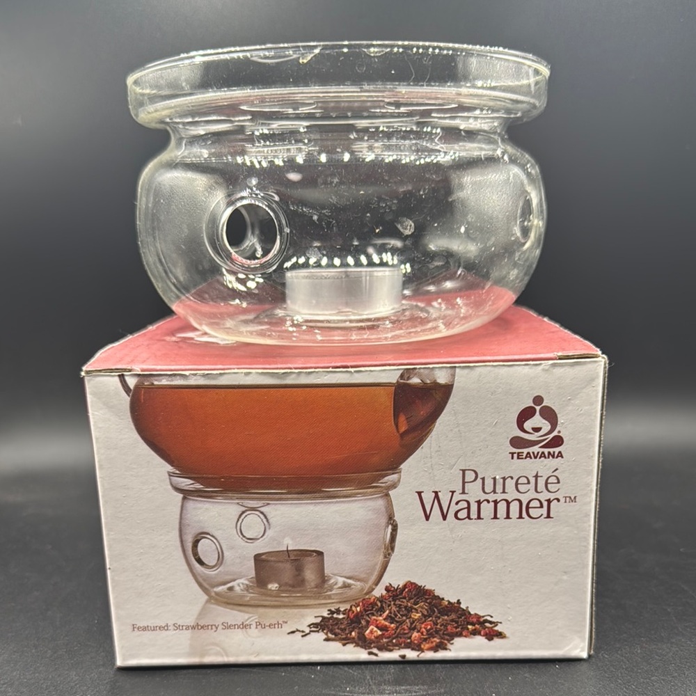 Teavana Pureté Glass Tea Warmer